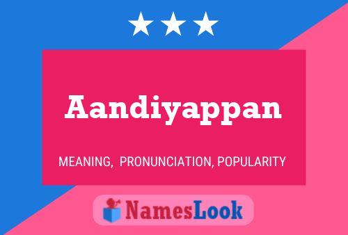 Póster del nombre Aandiyappan