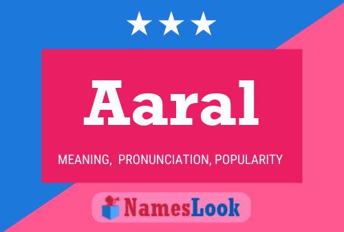 Póster del nombre Aaral