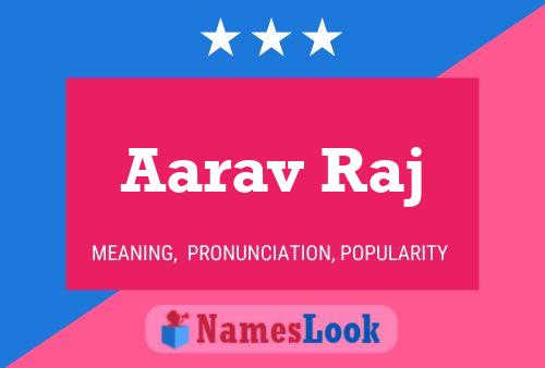 Póster del nombre Aarav Raj