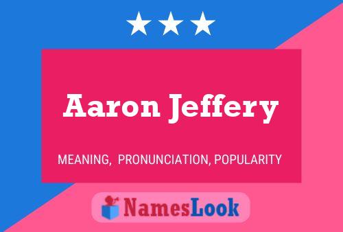 Póster del nombre Aaron Jeffery