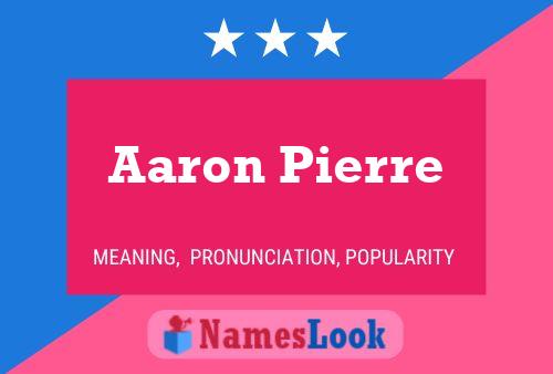 Póster del nombre Aaron Pierre