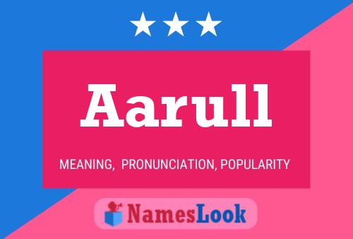 Póster del nombre Aarull