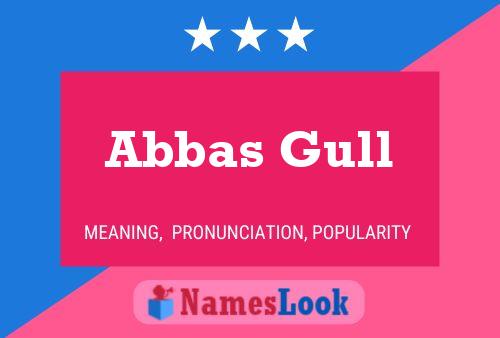 Póster del nombre Abbas Gull