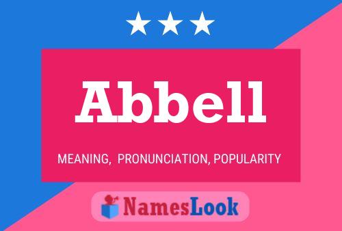 Póster del nombre Abbell