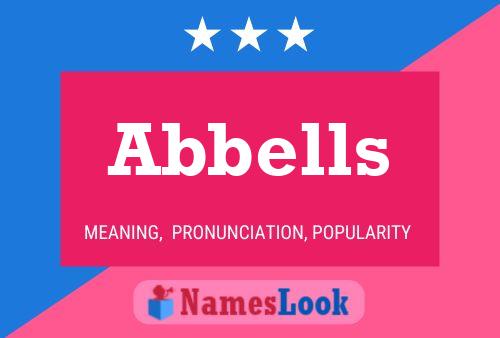 Póster del nombre Abbells