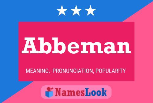 Póster del nombre Abbeman