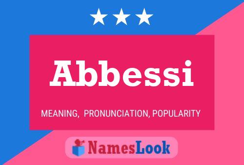 Póster del nombre Abbessi