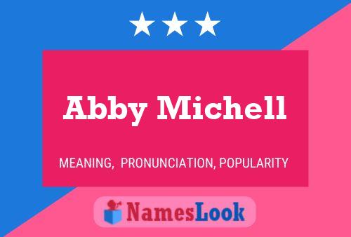 Póster del nombre Abby Michell