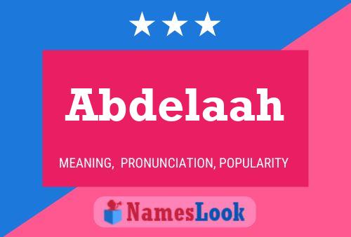 Póster del nombre Abdelaah