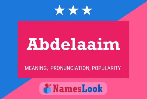 Póster del nombre Abdelaaim