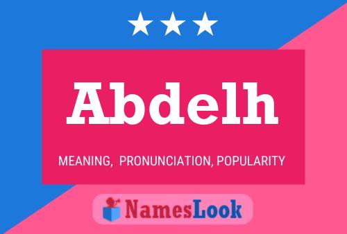 Póster del nombre Abdelh