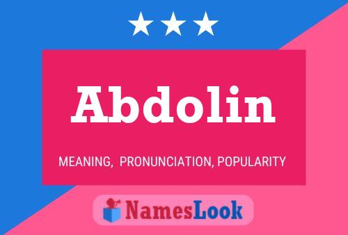 Póster del nombre Abdolin