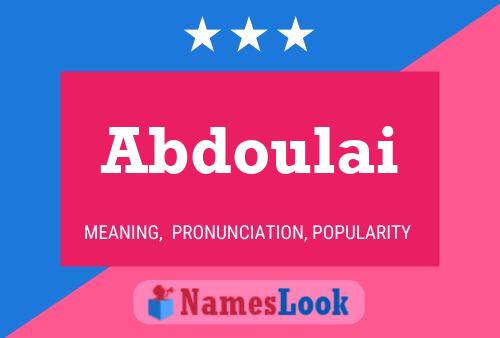 Póster del nombre Abdoulai