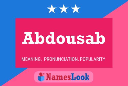 Póster del nombre Abdousab