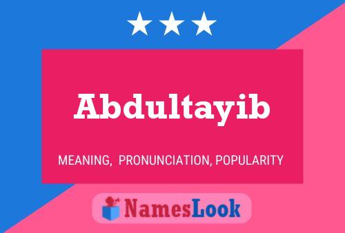 Póster del nombre Abdultayib