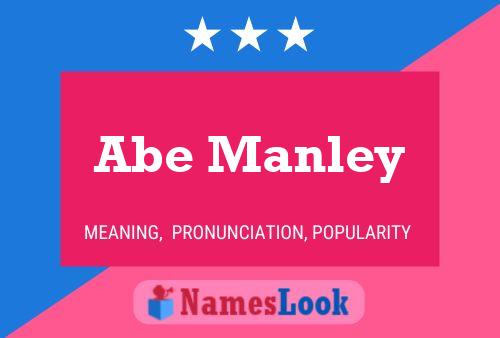 Póster del nombre Abe Manley