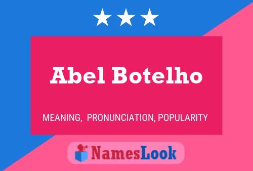 Póster del nombre Abel Botelho