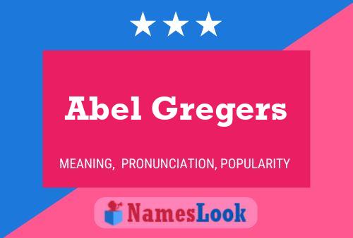 Póster del nombre Abel Gregers