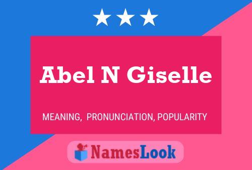 Póster del nombre Abel N Giselle