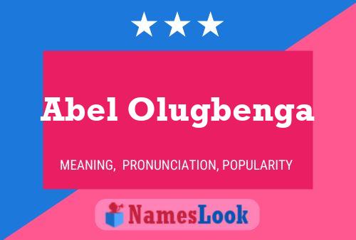 Póster del nombre Abel Olugbenga