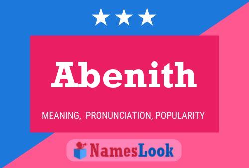 Póster del nombre Abenith