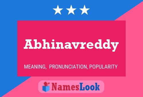 Póster del nombre Abhinavreddy