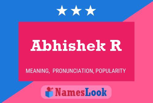 Póster del nombre Abhishek R