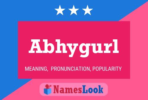 Póster del nombre Abhygurl