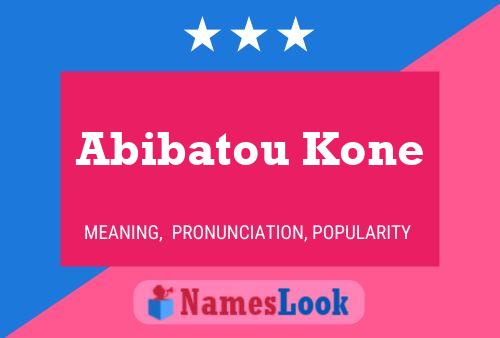 Póster del nombre Abibatou Kone