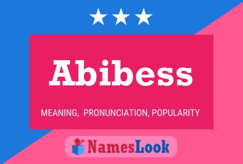 Póster del nombre Abibess