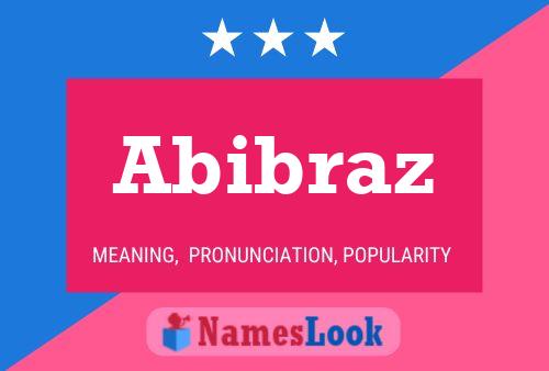 Póster del nombre Abibraz