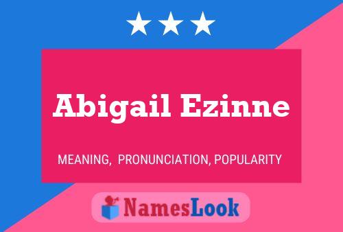 Póster del nombre Abigail Ezinne