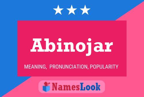 Póster del nombre Abinojar