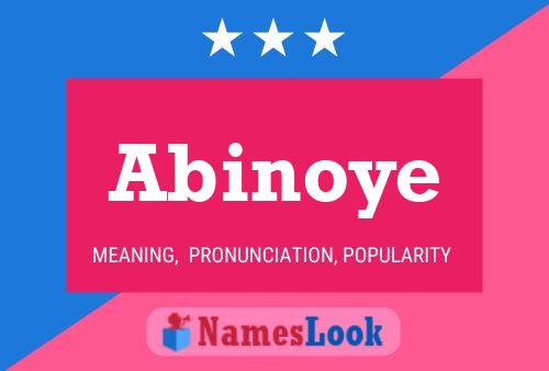 Póster del nombre Abinoye