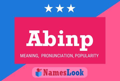 Póster del nombre Abinp