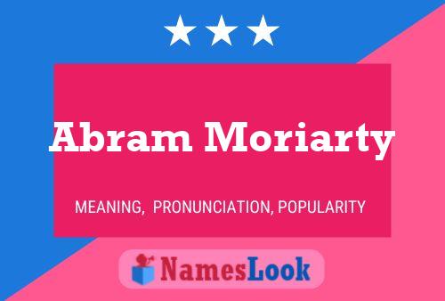 Póster del nombre Abram Moriarty