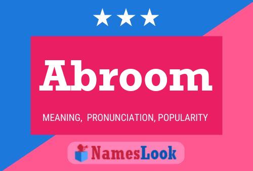 Póster del nombre Abroom