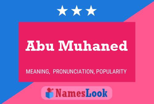 Póster del nombre Abu Muhaned