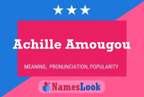 Póster del nombre Achille Amougou