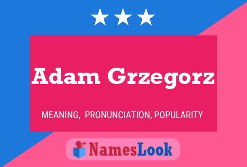 Póster del nombre Adam Grzegorz