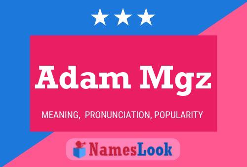 Póster del nombre Adam Mgz