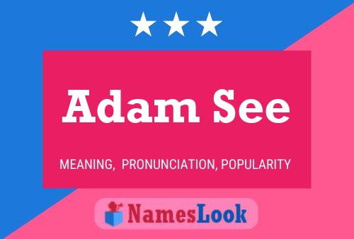 Póster del nombre Adam See