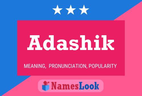 Póster del nombre Adashik