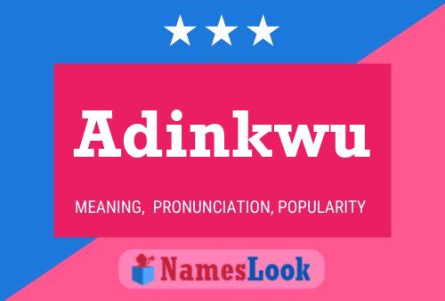 Póster del nombre Adinkwu