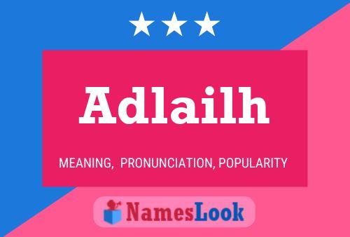 Póster del nombre Adlailh