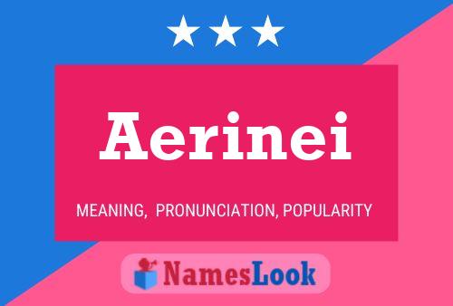 Póster del nombre Aerinei