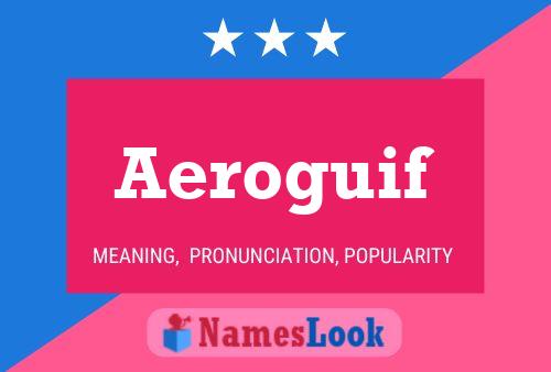 Póster del nombre Aeroguif