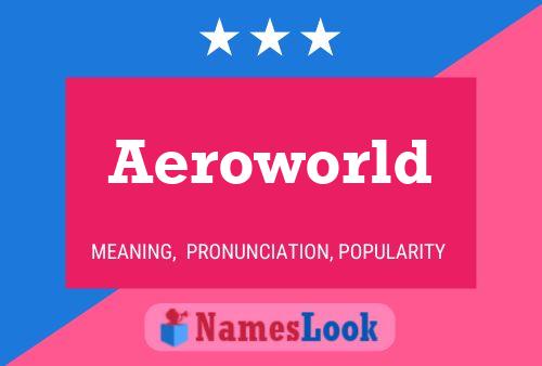 Póster del nombre Aeroworld