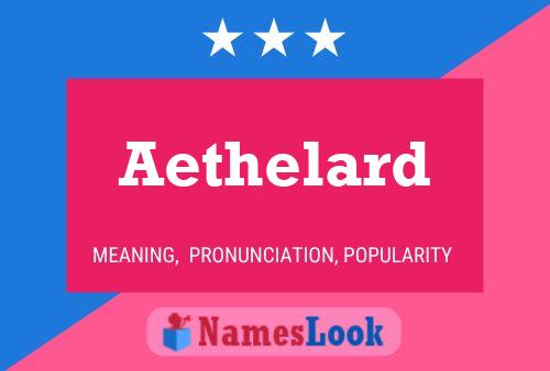 Póster del nombre Aethelard