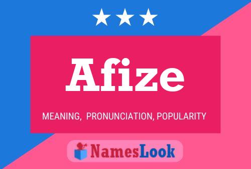 Póster del nombre Afize